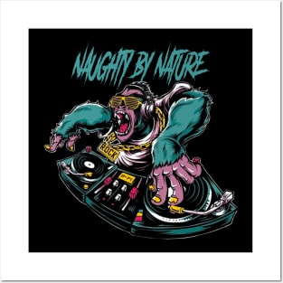 NAUGHTY BY NATURE RAPPER Posters and Art